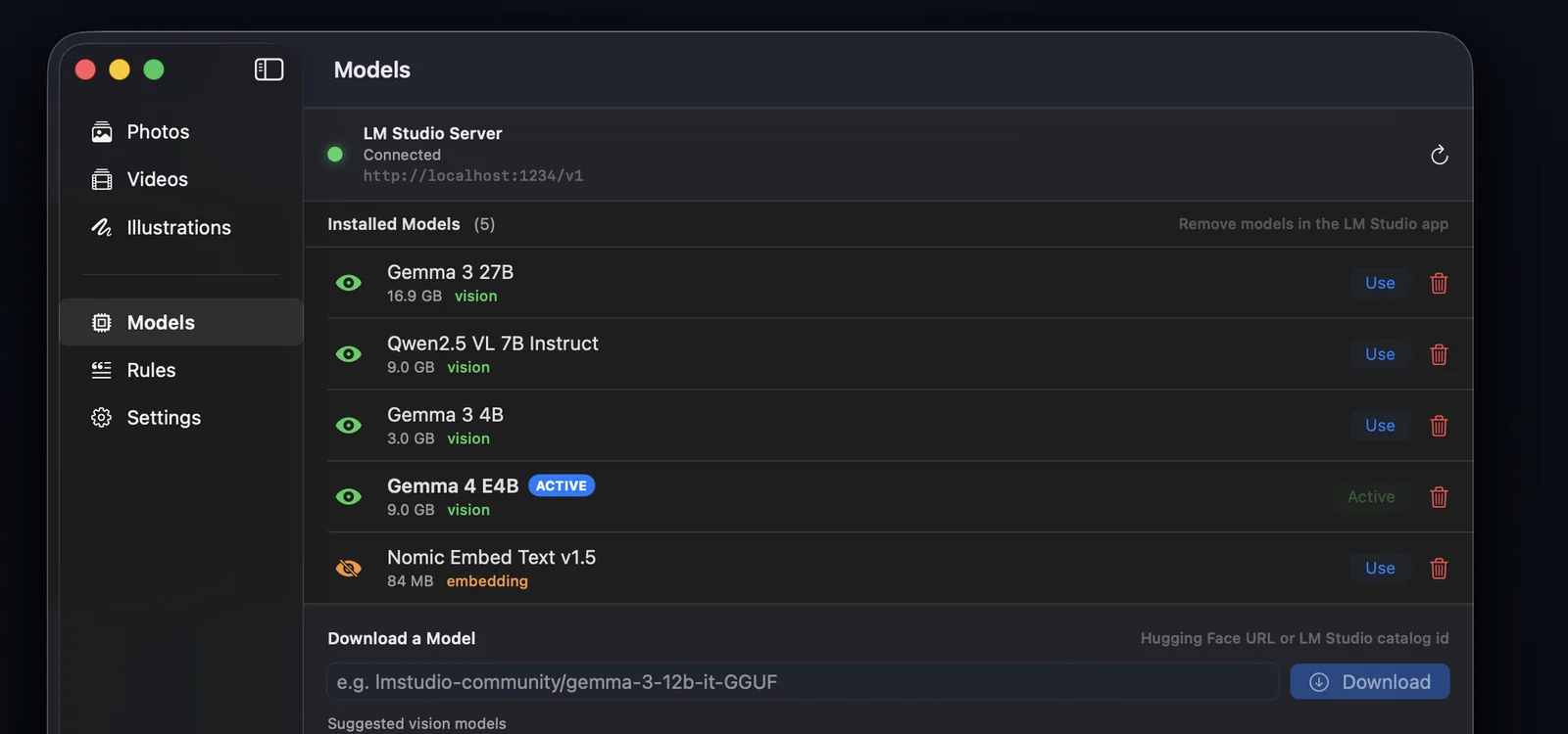 StockMeta AI — Model manager